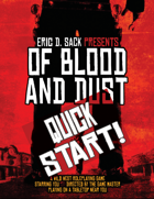 Of Blood and Dust - Quick Start