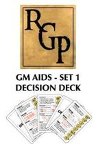 GM Aids Set 1: Decision Deck