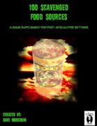 100 Scavenged Food Sources