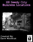 100 Seedy City Business Locations