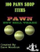 100 Pawn Shop Items