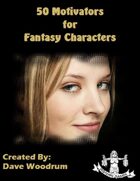 50 Motivators for Fantasy Characters