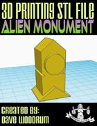 Alien Monument (3D Printing)