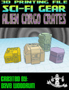 Alien Cargo Crates (3D Printing)