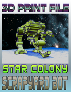 Star Colony: Scrapyard Bot (STL File)