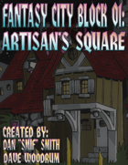 Fantasy City Block 01: Artisan's Square