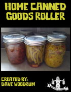 Home Canned Goods Roller