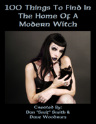 100 Things To Find In The Home Of A Modern Witch