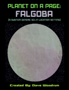Planet On A Page: Falgoba