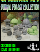 Fungal Forest Collection (STL File Assortment)