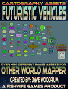 Cartography Assets: Futuristic Vehicles