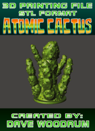 3D Print File: Atomic Cactus