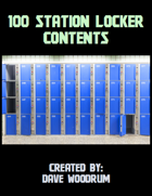 100 Station Locker Contents
