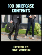 100 Briefcase Contents