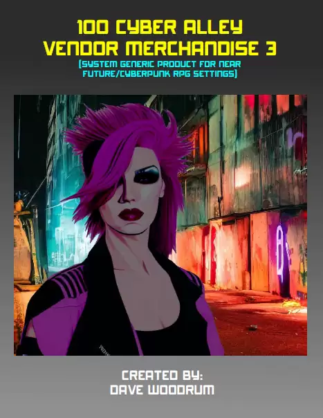 100 Cyber Alley Vendor Merchandise 3