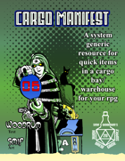 1 Page Cargo Manifest, Set: 06