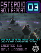 Asteroid Belt Report 03
