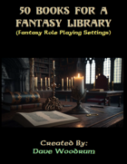 50 Books For A Fantasy Library