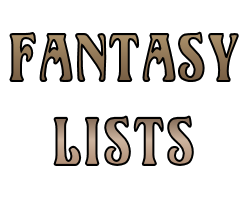 Fantasy Lists