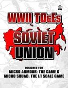 WWII TO&Es - Soviet Union