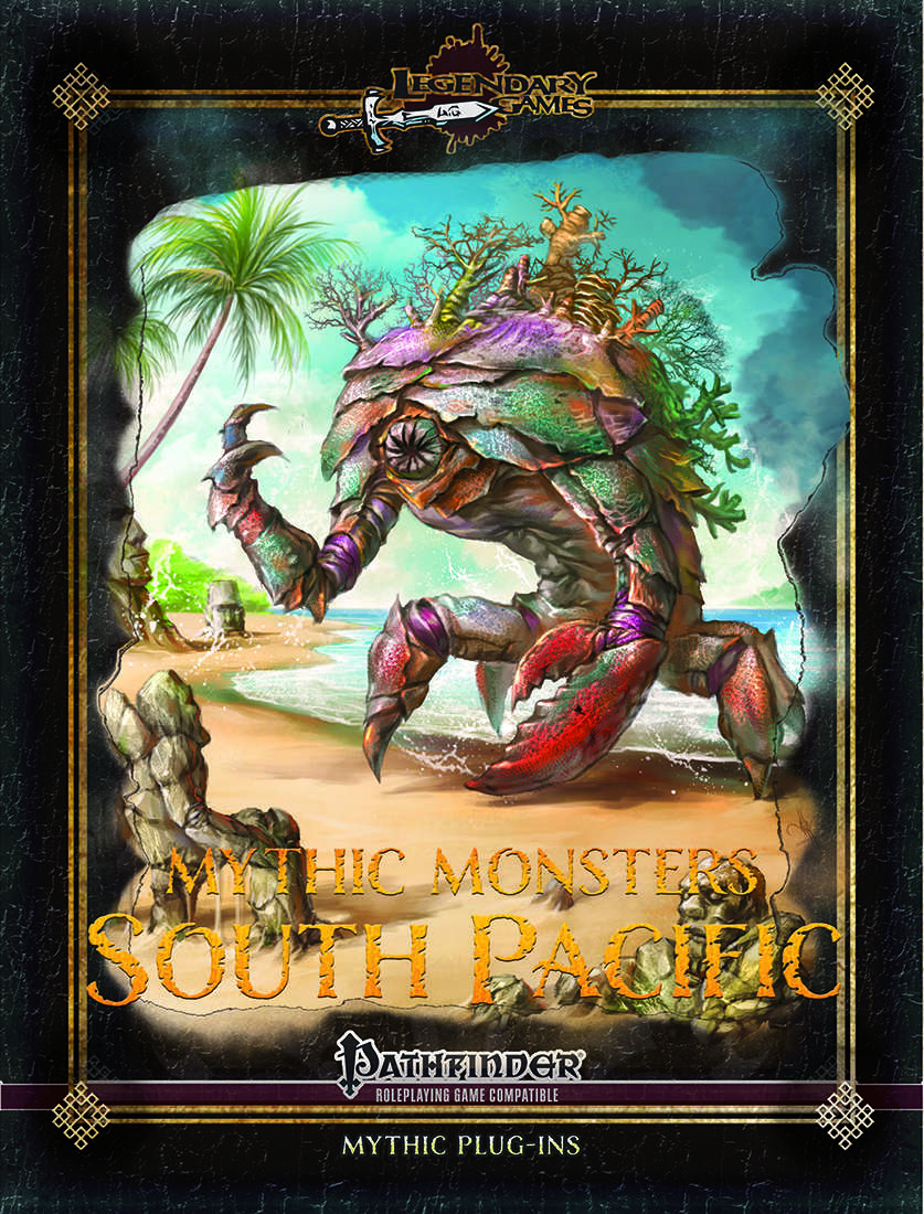 Мифики Pathfinder. Mythic Monsters. Книга мир легенд о свирепых монстрах. Myth and Monsters game.