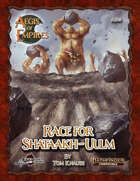 Aegis of Empires 5: Race for Shataakh-Ulm (Pathfinder Second Edition)