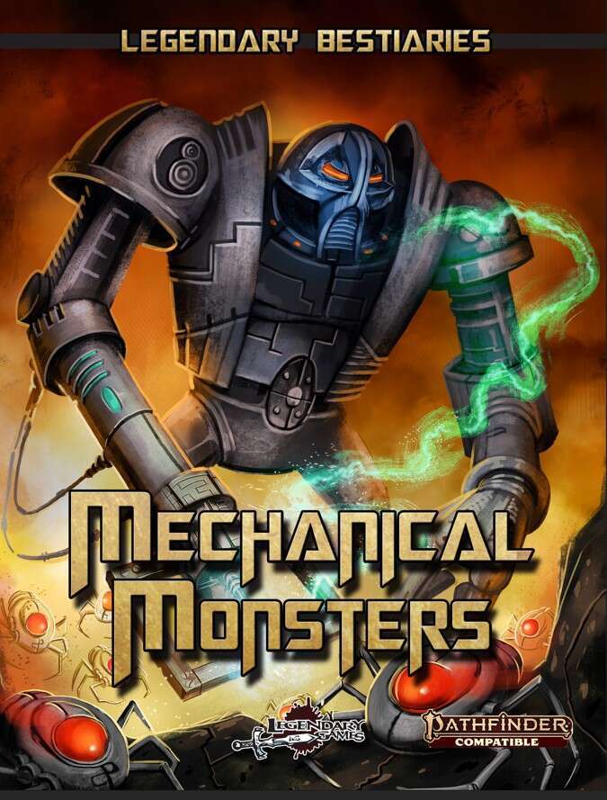 Mechanical Monsters (PF2) Foundry VTT - Legendary Games | Metal Gods ...