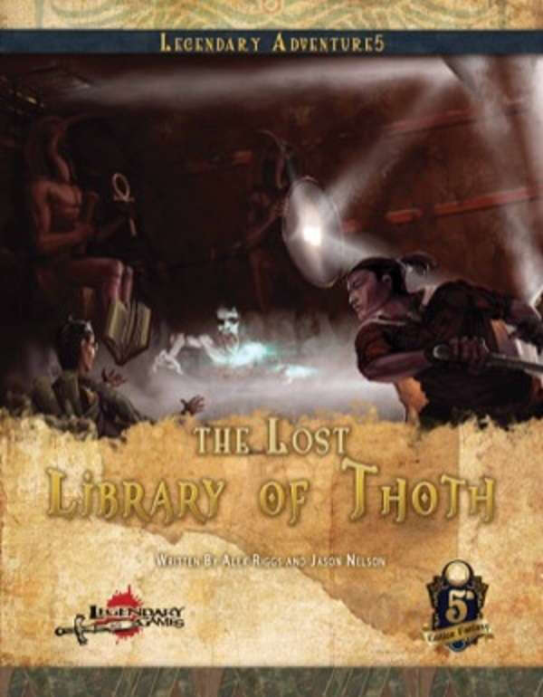 The Lost Library of Thoth (5E) Roll20 - Legendary Games | 5th Edition ...