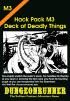 Dungeonrunner M3: Deck of Deadly Things