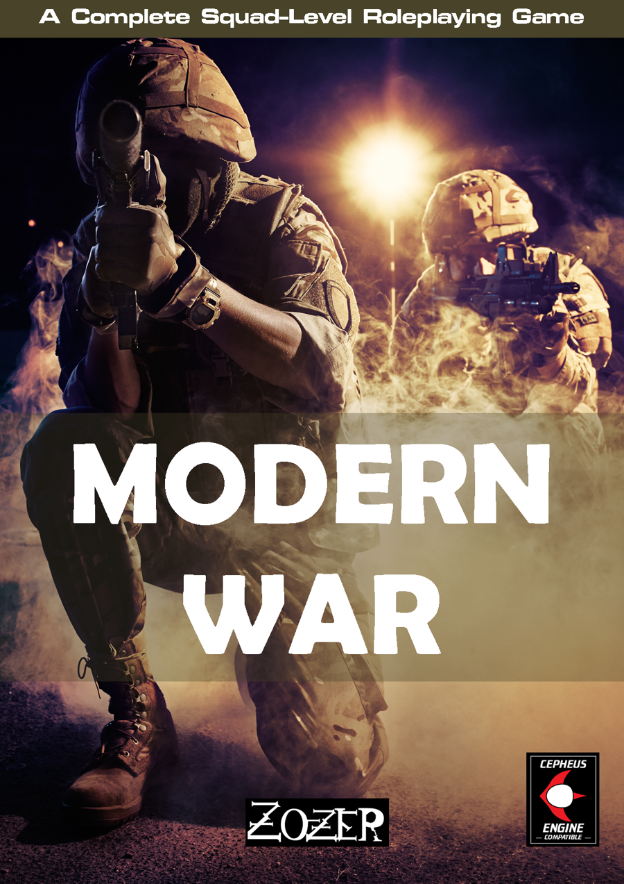 Modern War - Zozer Games | DriveThruRPG