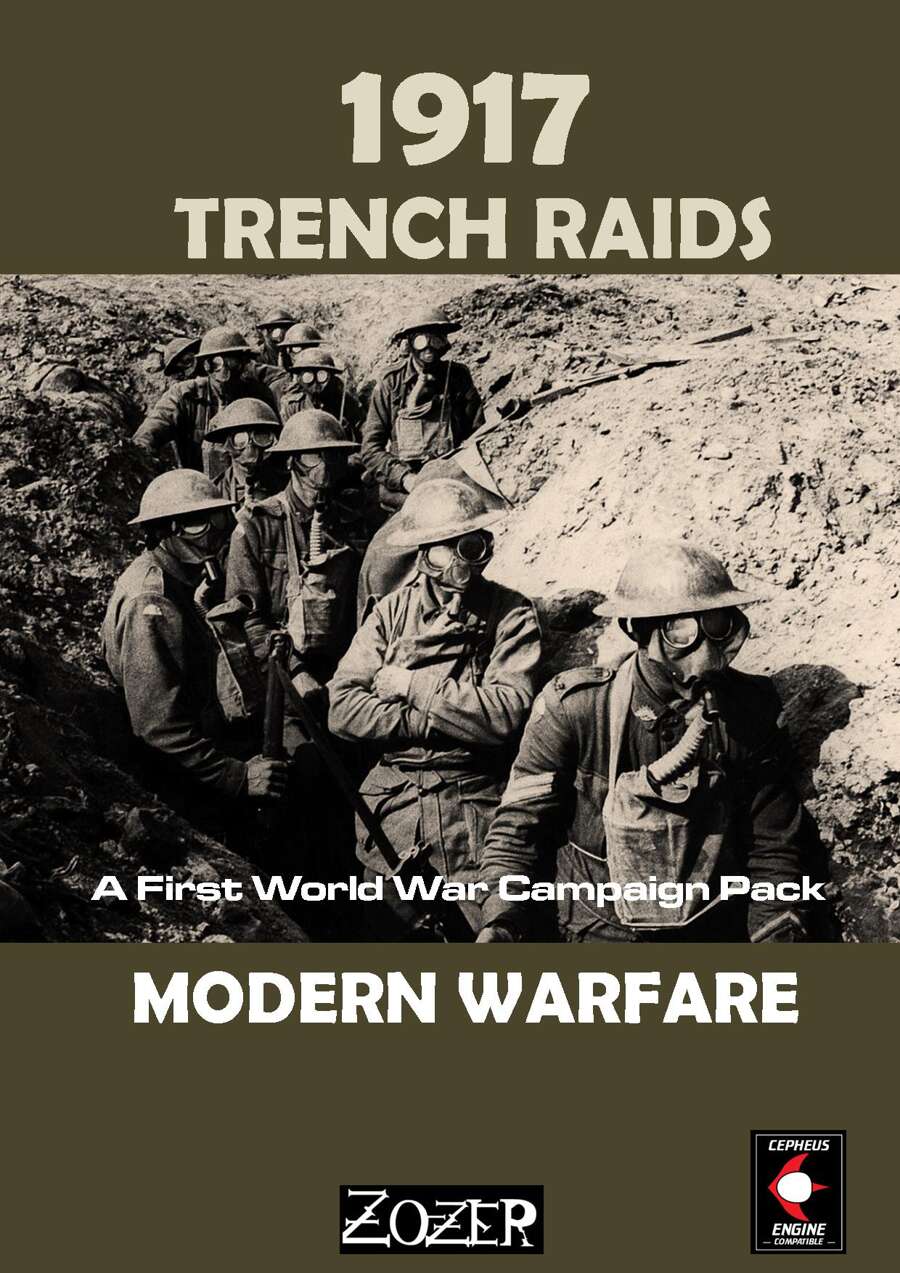 Modern War: 1917 Trench Raids - Zozer Games | DriveThruRPG