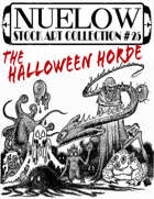 NUELOW Stock Art Collection #25: The Halloween Horde
