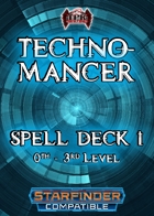 Technomancer Spell Deck I [Starfinder Compatible]