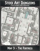 Stock Art Dungeons - Map 3 - The Fortress