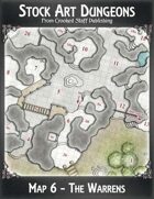 Stock Art Dungeons - Map 6 - The Warrens