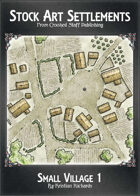 Stock Art Settlements - Small Village 1