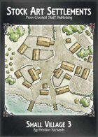 Stock Art Settlements - Small Village 3