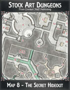 Stock Art Dungeons - Map 8 - The Secret Hideout