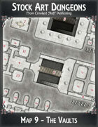 Stock Art Dungeons - Map 9 - The Vaults