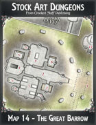 Stock Art Dungeons - Map 14 - The Great Barrow