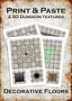 Print & Paste Dungeon textures: Decorative Floors