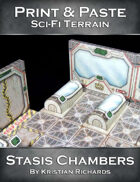 Print & Paste Sci-Fi Terrain : Stasis Chambers