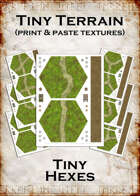 Print & Paste Textures: Tiny Hexes