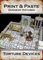 Print & Paste Dungeon textures: Torture Devices