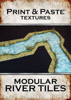 Print & Paste Textures: Modular Rivers