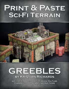 Print & Paste Sci-Fi Terrain : Greebles