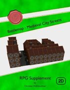 Battlemap : Medieval City Streets