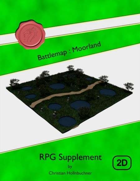 Battlemap : Moorland - Christian Hollnbuchner | Battlemaps | DriveThruRPG