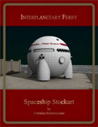 Interplanetary Ferry : Spaceship Stockart