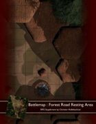 Battlemap : Forest Road Resting Area